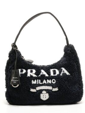 Prada Handbag Terry Mini Re Edition Hobo